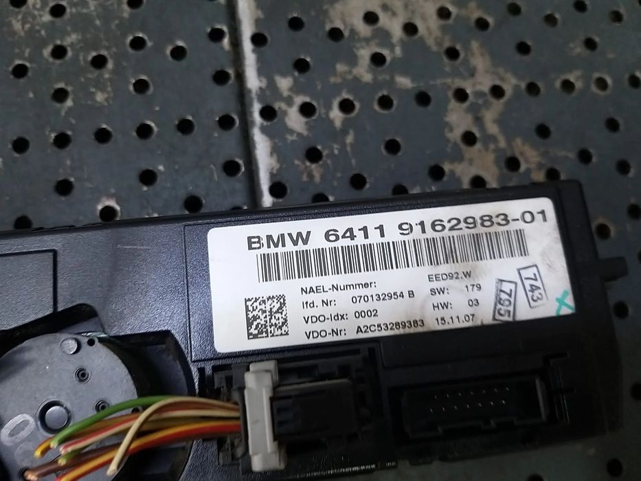 Panou comanda clima ac bmw seria 3 e90 e91 6411916298301 a2c53289383