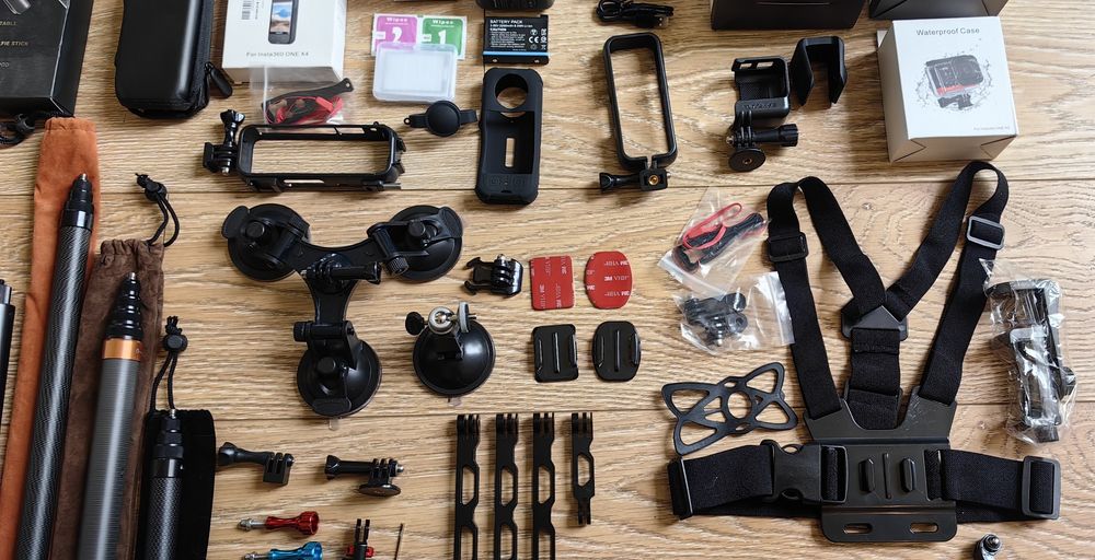Accesorii Insta 360 X5 X4 X3 X2 One RS R GoPro Hero