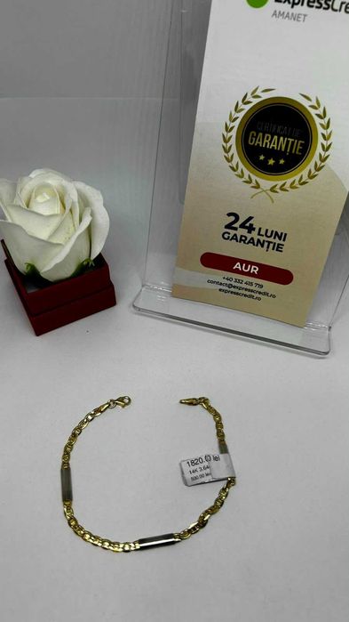 Bratara Aur 14K 3.84g (AG1 Alexandru B53606) - Garantie 2 ani!