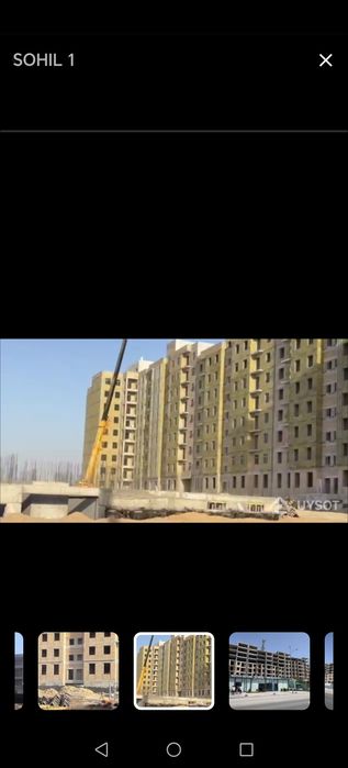 SOHIL_1 TJM DA 58.5 kv li  4 qavat UY sotiladi narxi 200 mln