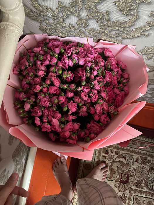 Букеты цветы + шар