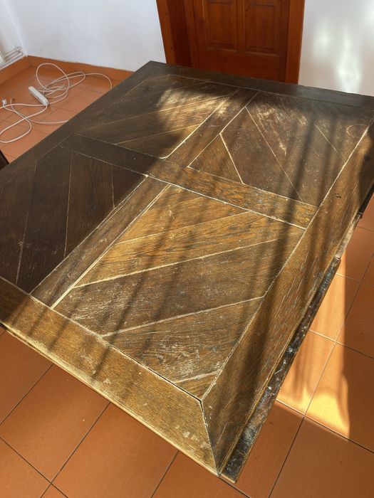 Masa patrata lemn masiv