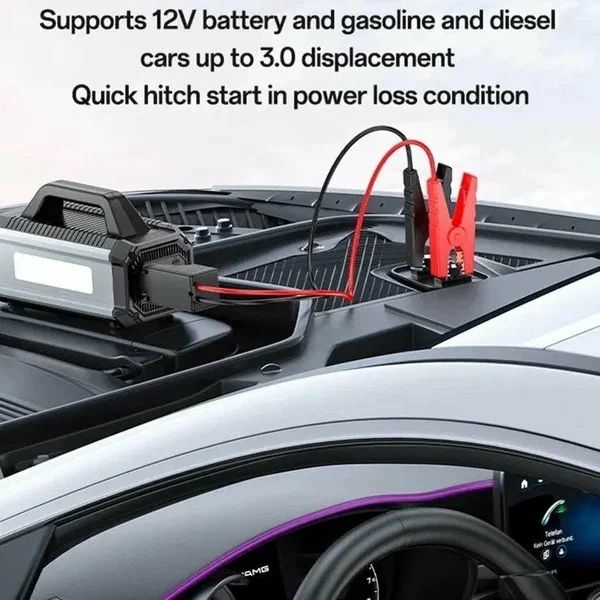 YESIDO VC13 5в1 — пусковое, компрессор 150 PSI, 10000 mAh