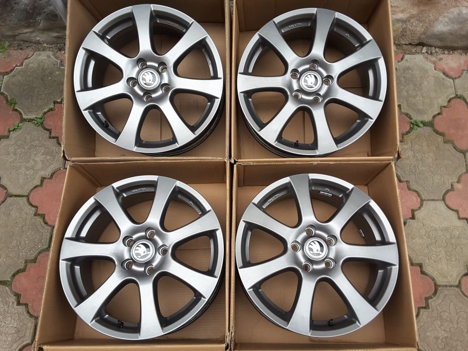 jante aliaj 17; 5x112; Skoda Octavia 4, Octavia 3