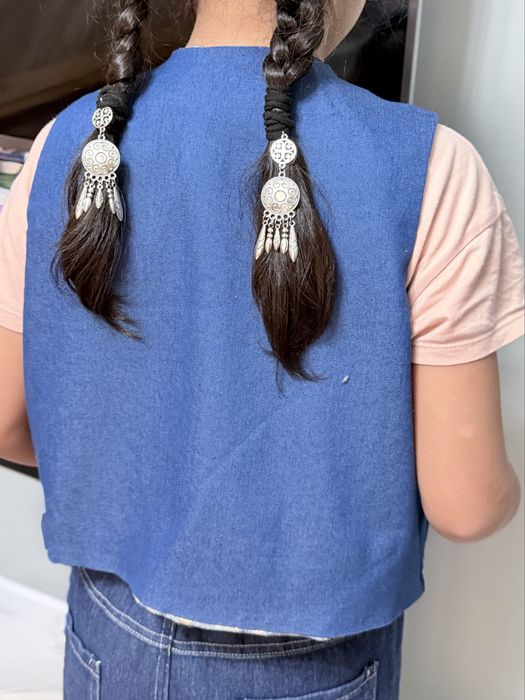 Жакет қазақша этно стильде