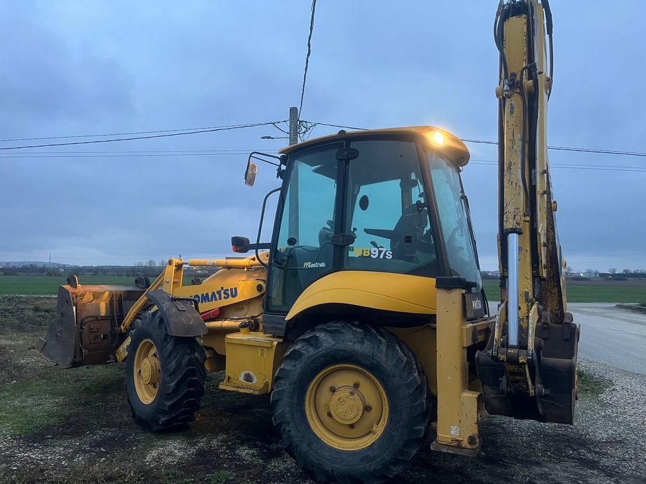 Buldoexcavator komatzu