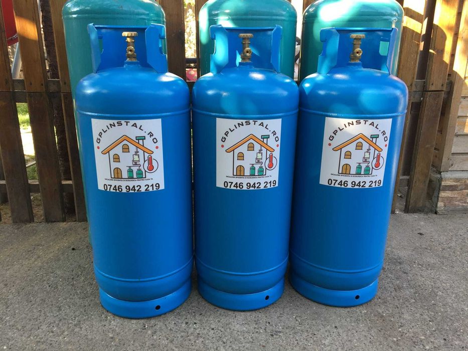Butelie GPL 80L testate la 30 bari,pentru centrale termice pe GPL