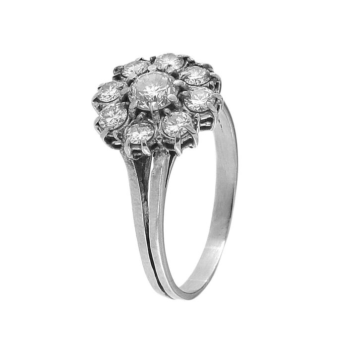 Inel Vechi Aur 18K Diamante Certificat