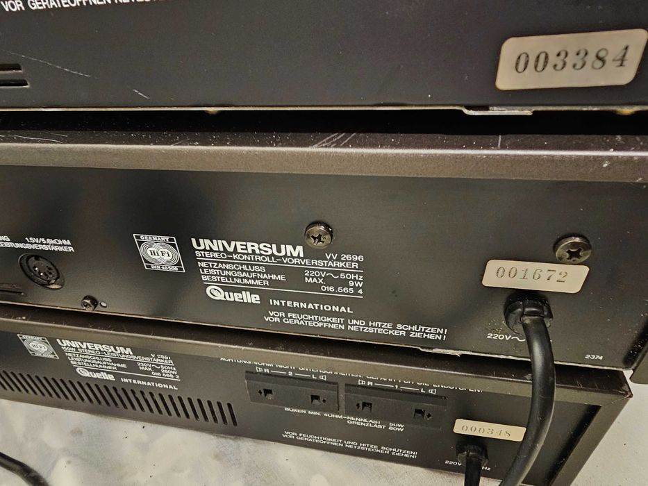 Linie audio Universum system hifi 3000 sl statie deck preamplificator