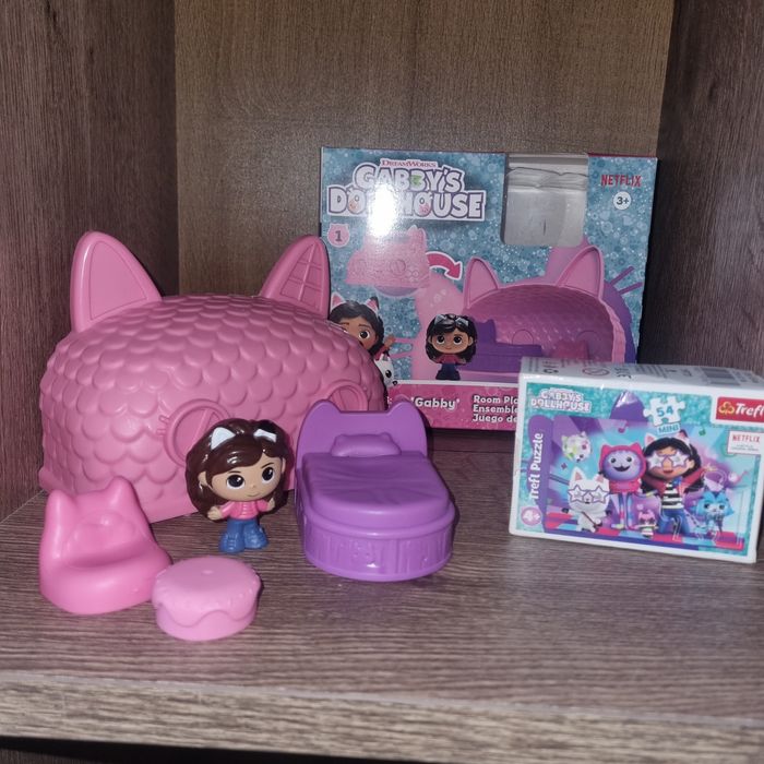 Gaby cu mini casuta si puzzle
