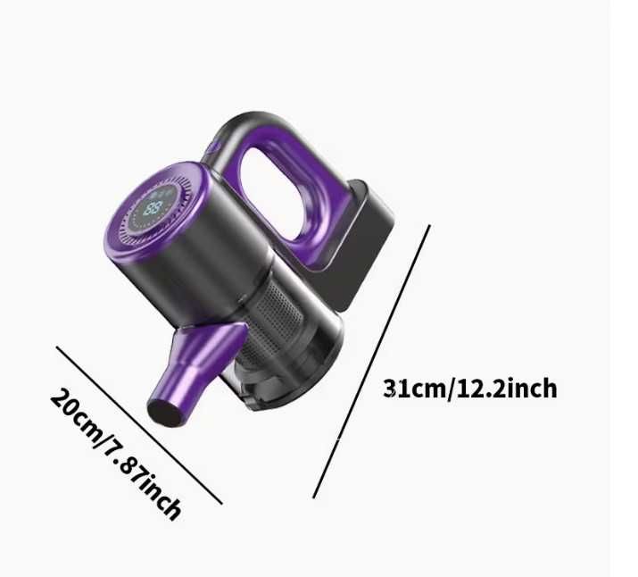 5-в-1 Безжична Ръчна Прахосмукачка – Мощна, Тиха и Ултралека