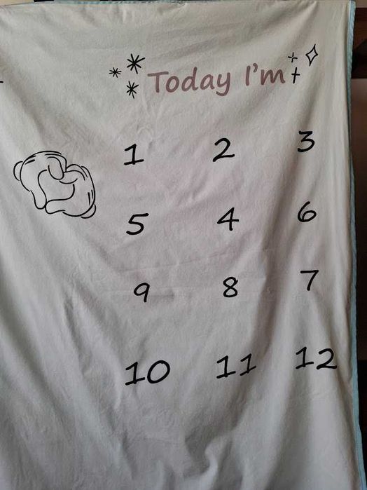 Платно за бебешки снимки - Месечинка