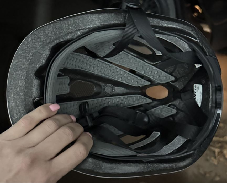 Детский велошлем новый