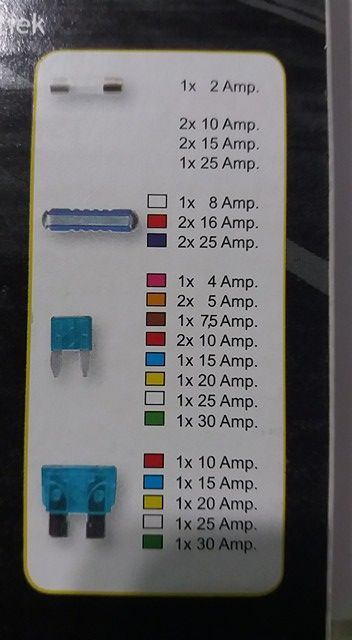 предпазители Dunlop с отвертка и пинсета, 28 части, Белгия