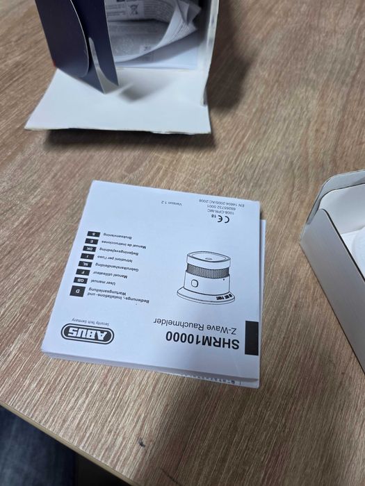Detector de fum Abus Z-Wave Plus, set Smart Home