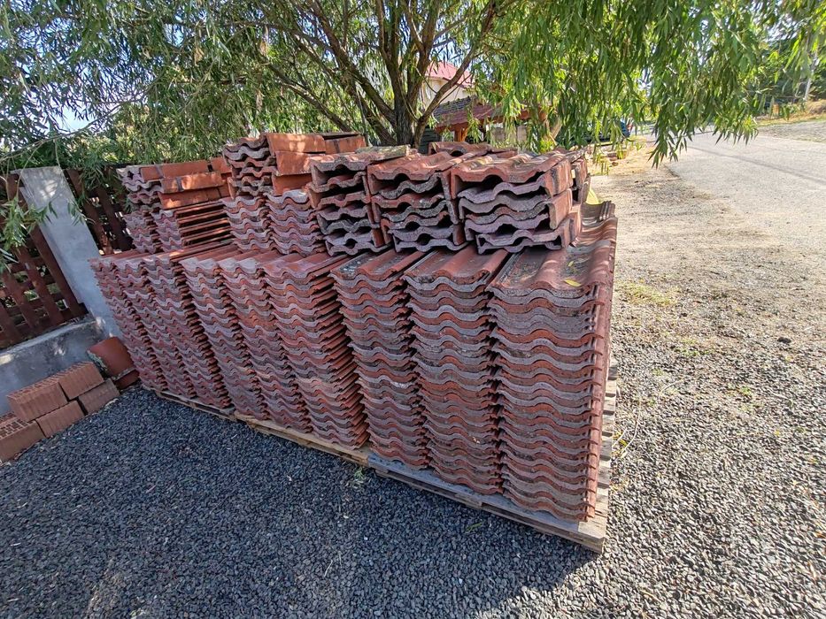 Tigla beton folosita / recondiționata la cerere