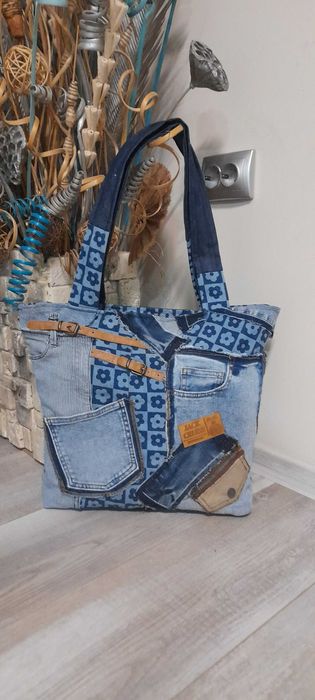 Дънкови чанти индивидуални модели