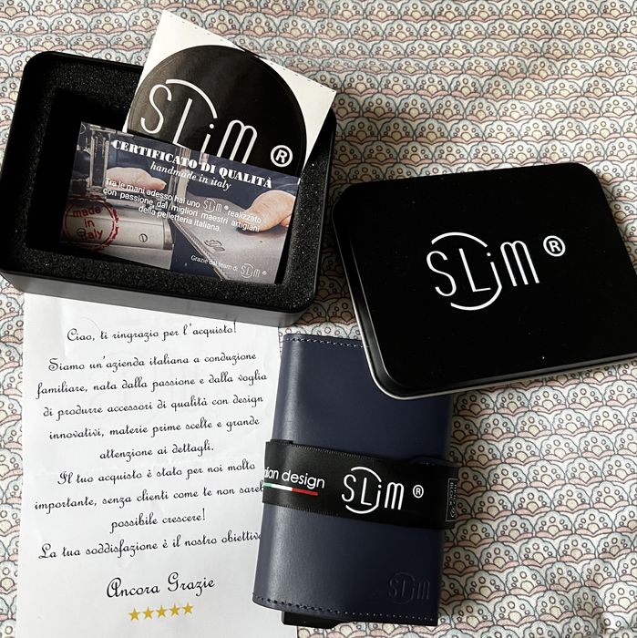 Portofel made in Italy cu protectie RFID/NFC