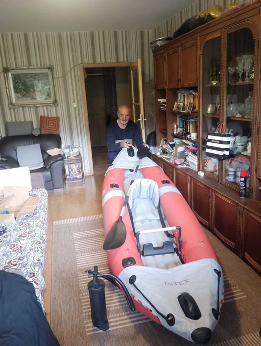 Едноместен надуваем каяк intex Explorer K2