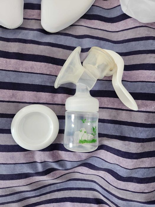 Силиконови колектори за кърма + помпа за кърма – комплект