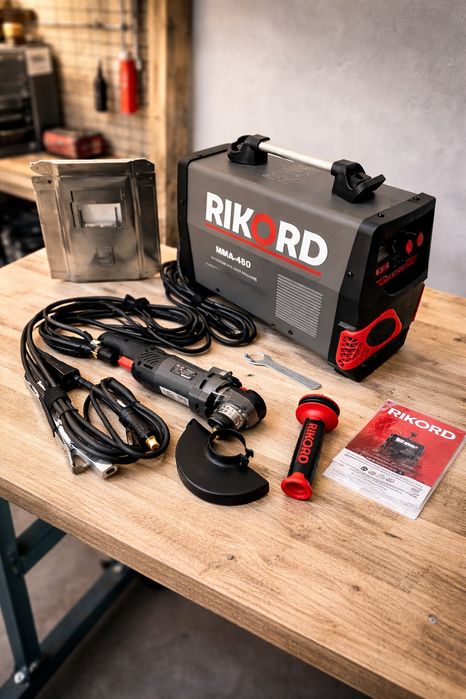 Сварочный аппарат и болгарка