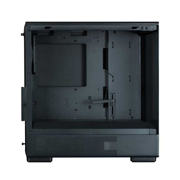}Корпус Zalman P10 без БП ARGB, LCS ready, TG Side Panel, mATX, чёрный