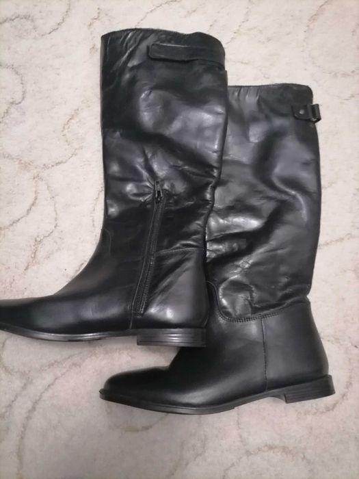 Зимни ботушиот естествена кожа