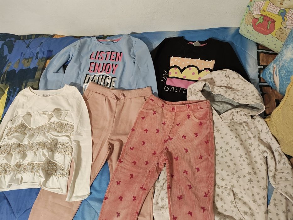 Есенно-зимни дрешки за момиче 128 см