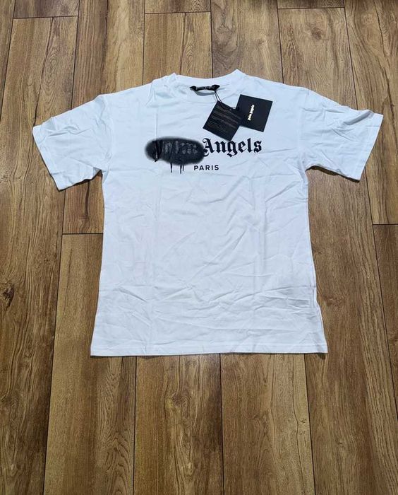 Palm Angels "Paris" White T-shirt