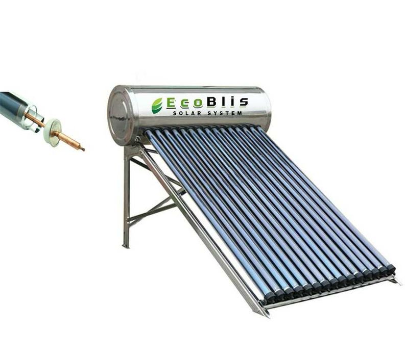 ECOBLIS - Panou Solar Presurizat 120L ECO + Garantie Extinsa / INOX