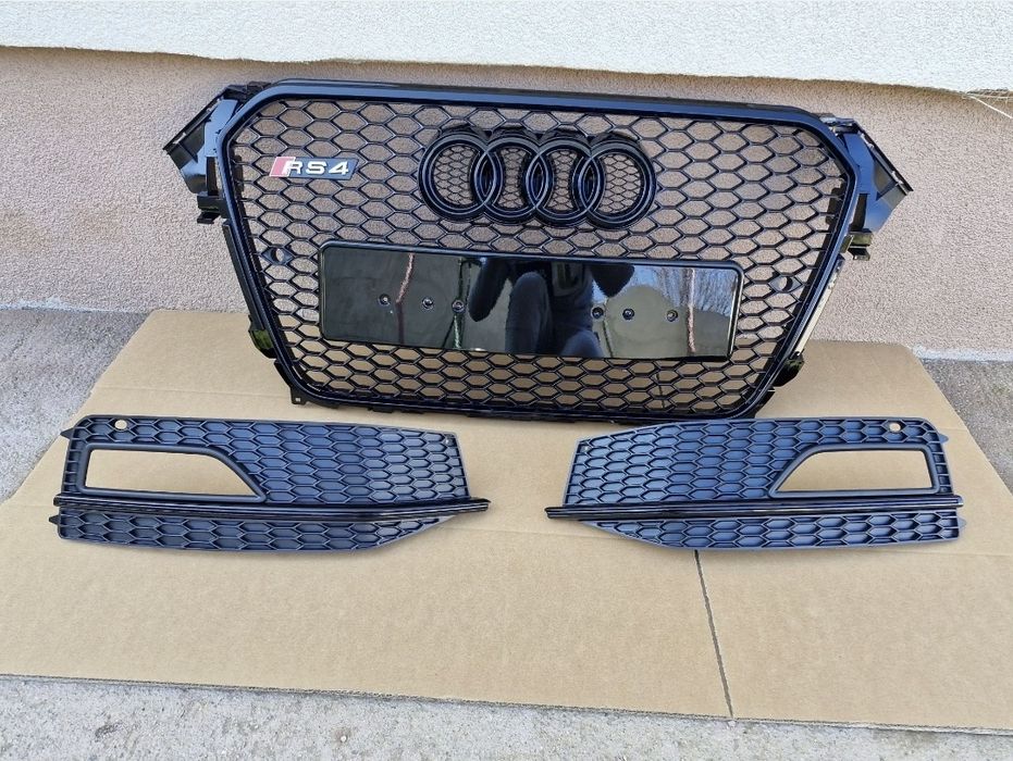 Grila grile proiector Audi A4 B8 S-line facelift 2012-2015