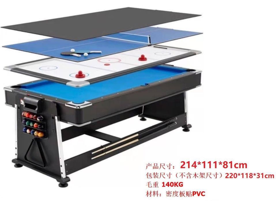Billiard xokkey stol tennis stol komplect
