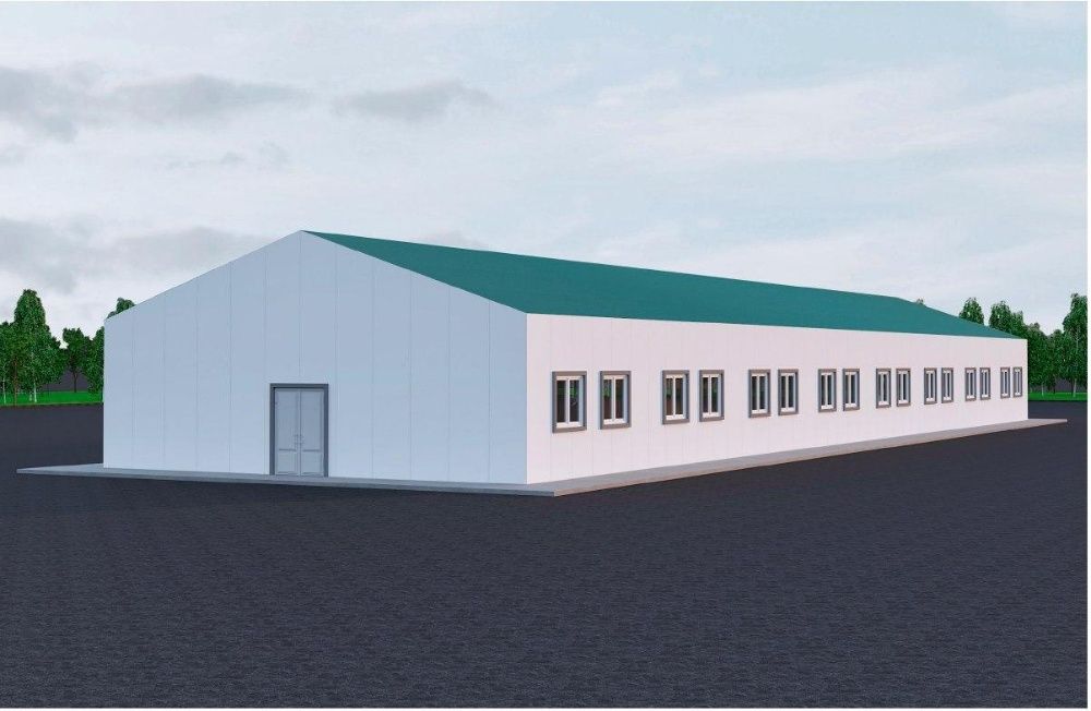 Ангар строение | из сэндвич панелей | сендвич панели | Производитель!