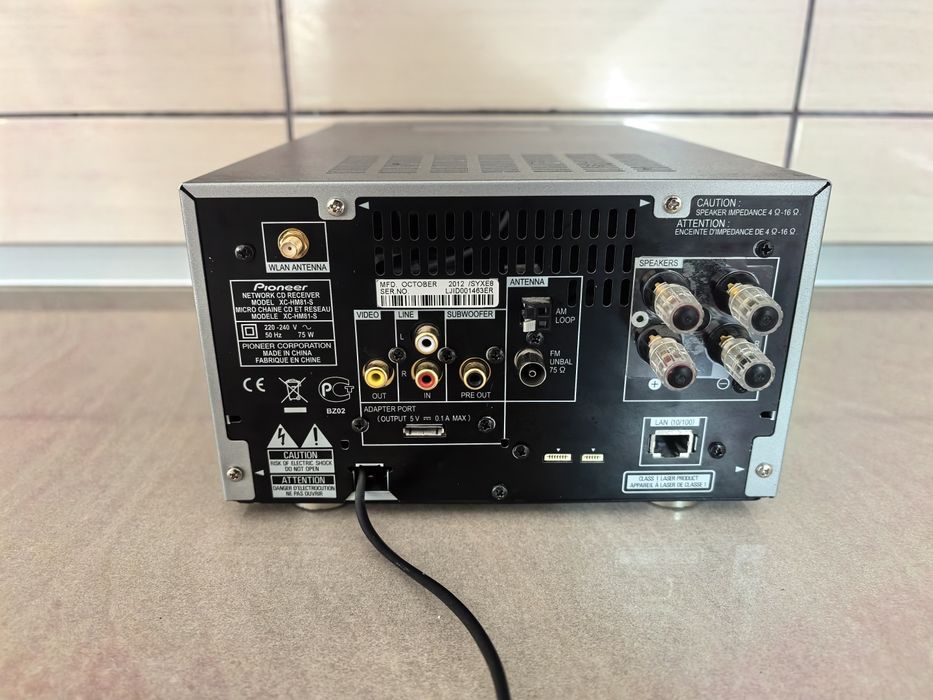 Receiver CD Pioneer XC HM 81S amplificator statie bluetooth tuner internet radio iPod