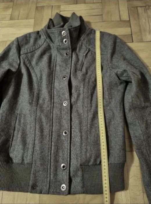 Geacă/Palton de damă din lână - "Elements by Kenvelo - L