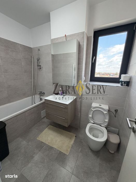 Inchiriere apartament 2 camere – construcție nouă – zona Piața Anton
