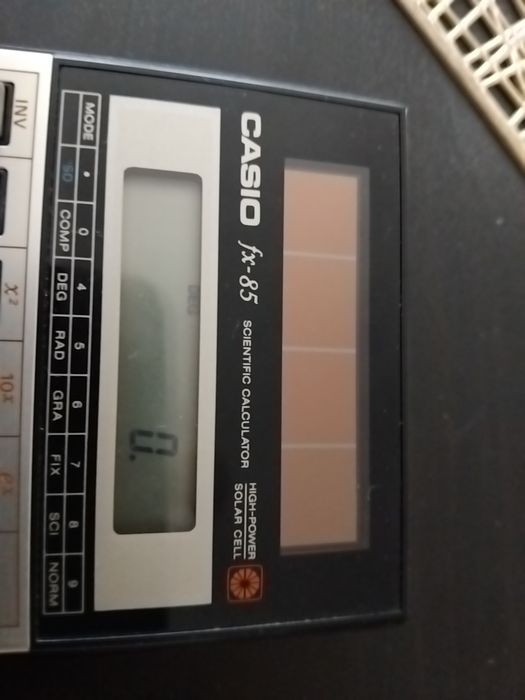 Casio f 85 calculator