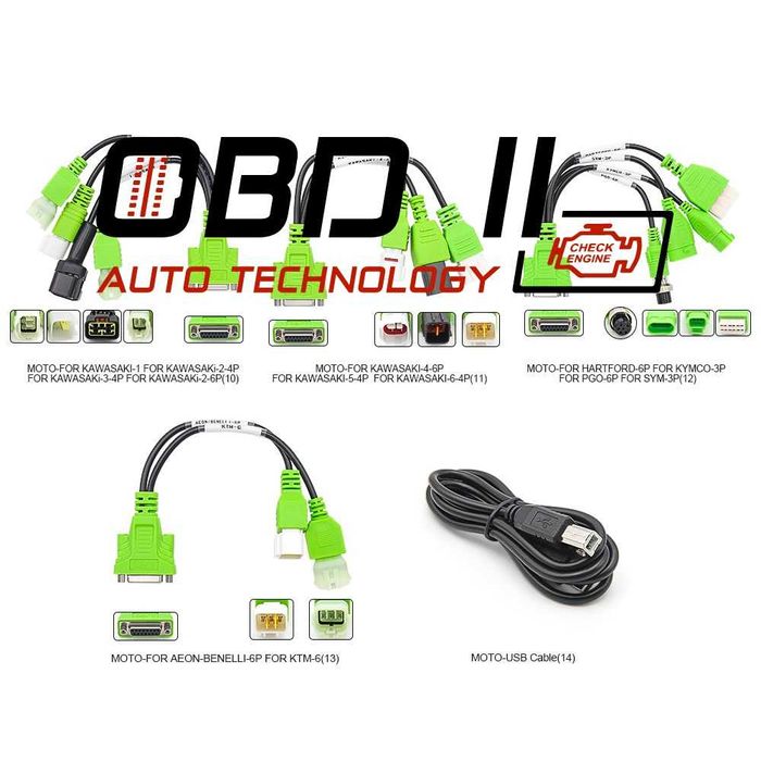 JDiag M300 Pro Професионална мотоциклетна диагностика ABS, ECU, Live