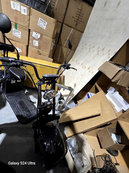 Електрически Скутер Харли,нова 20ah батерия,нови гуми,нови калници