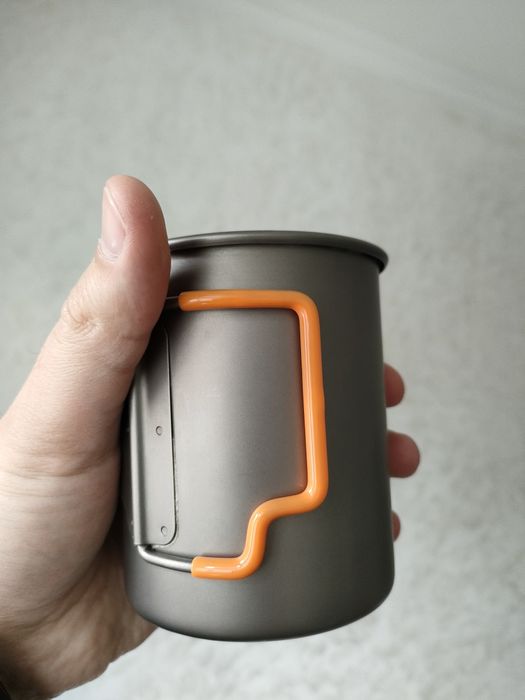 Кружка титановая 450 мл