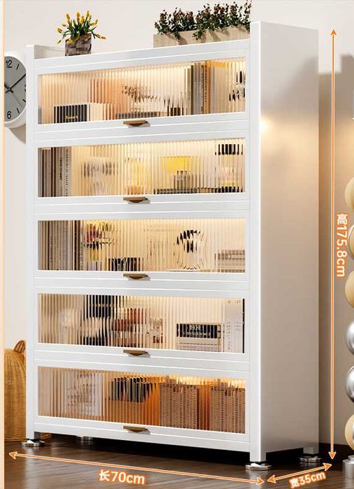 Книжная полка/Стеллаж для демонстрации книг/Витрина для фигурок