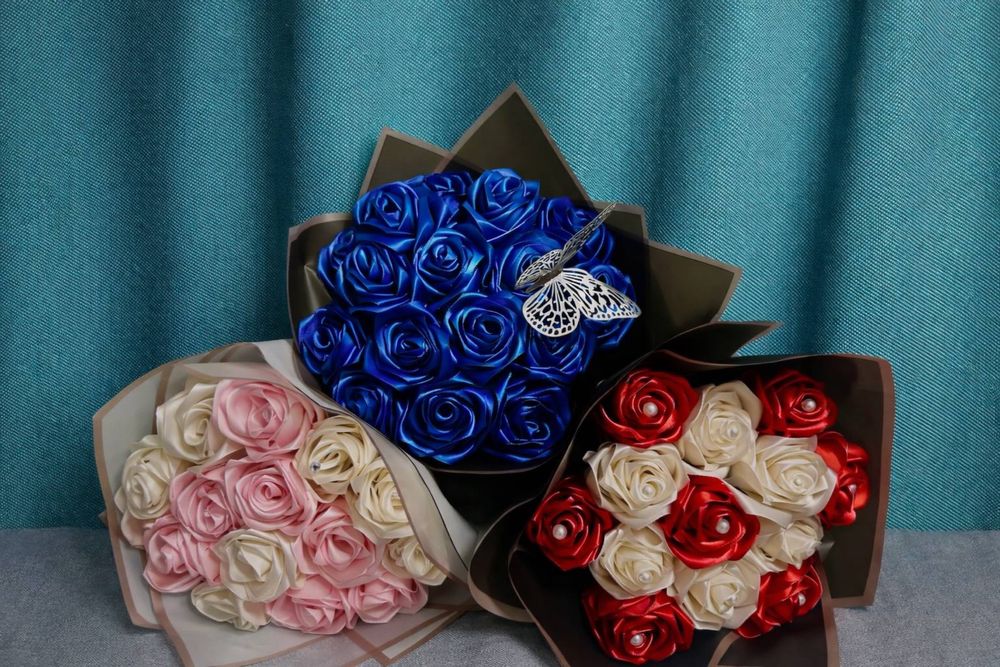 Цветы букет розы