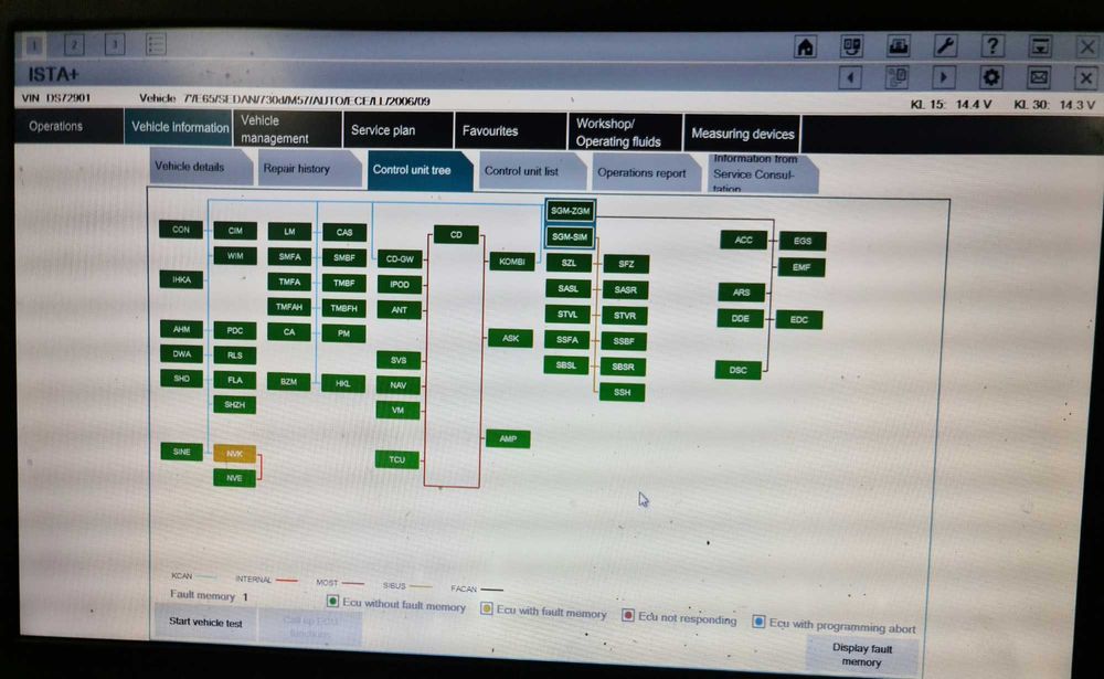 BMW 730D E65 2006 CU Ipod ORIGINAL