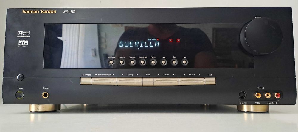 Amplificator Harman Kardon AVR 1550 Receiver AV 5.1 RDS Optic Coaxial