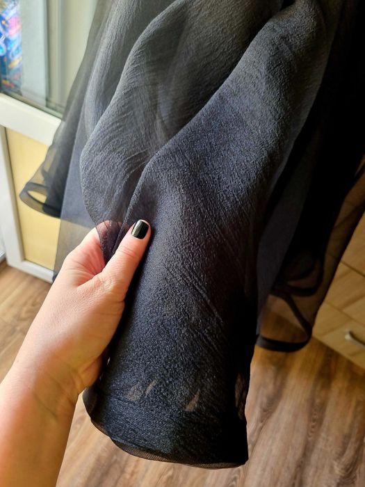 Rochie Ana Radu neagra tafta