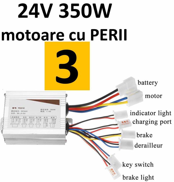 Controler bicicleta electrica /scuter 36V/1000W, 48V/1000W 1500W Noi!
