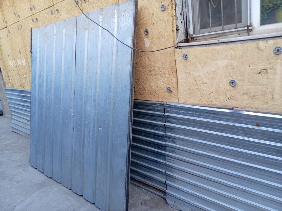 Продам ворота оцинковка