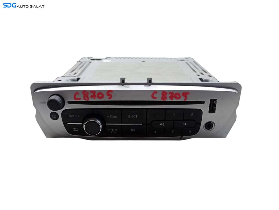 Radio CD Player Bluetooth USB MP3 Renault Megane 3 2008 - 2015 [C8705]