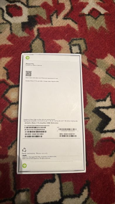 Iphone 17Pro XR 128 гб