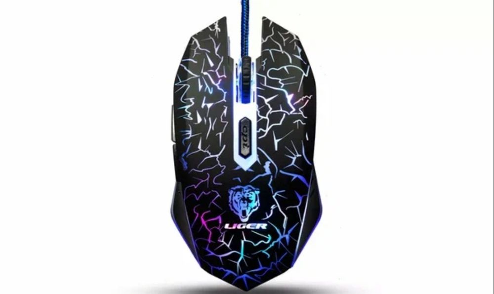 Игровая мышь G11, RGB-подсветка, 6 кнопок, 3200 DPI